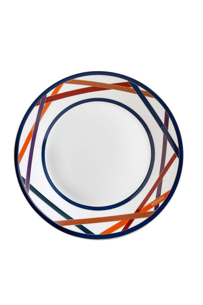 Soup Plates NASTRI Set of 2  Multicolor diam. 8.5", Main, color, Multicolor