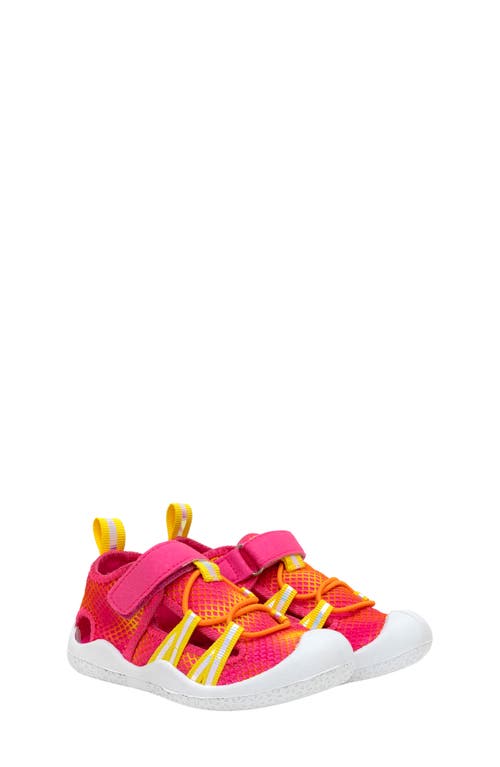 Robeez ® Kids' Ice Dye Mesh Shoe In Bright Pink