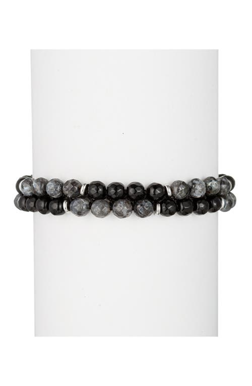 Eye Candy Los Angeles Mateo Adjustable Bracelet In Silver