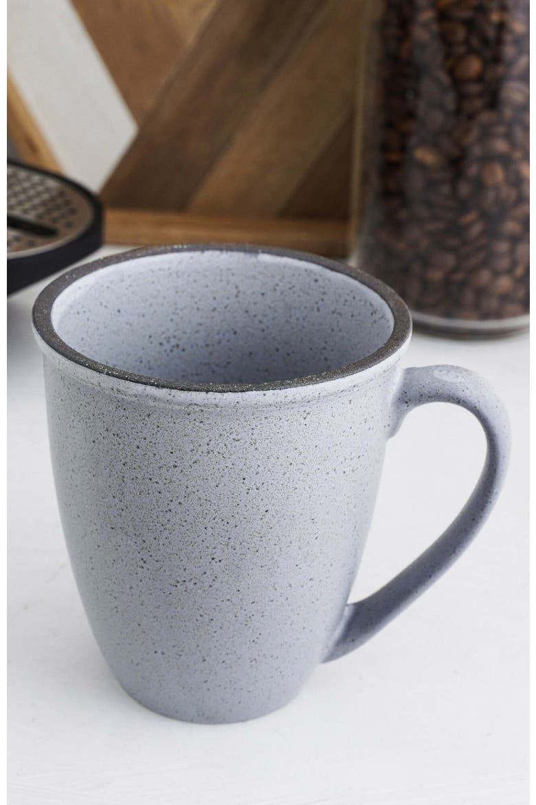 Tina Stoneware 4-Piece Mug Set, Alternate, color, Blue and Gray