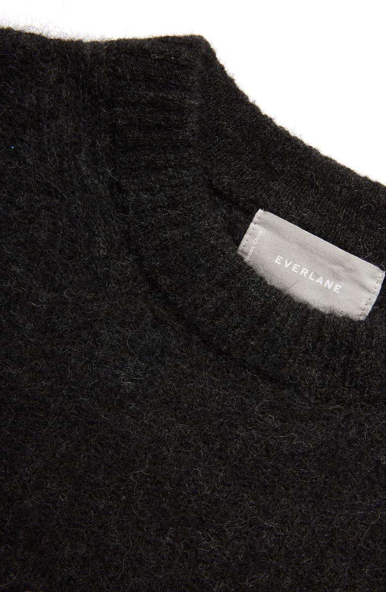 Everlane The Oversize Alpaca Blend Crewneck Sweater, Alternate, color, 