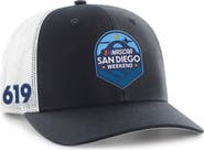 '47 Men's '47 Navy/White NASCAR San Diego Weekend Trucker Adjustable Hat