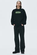 H&M Oversized Print-motif Sweatshirt