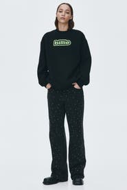 H&M Oversized Print-motif Sweatshirt