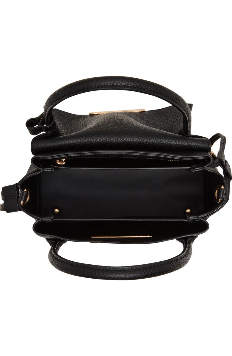 Anne Klein Small Satchel Bag, Alternate, color, Black