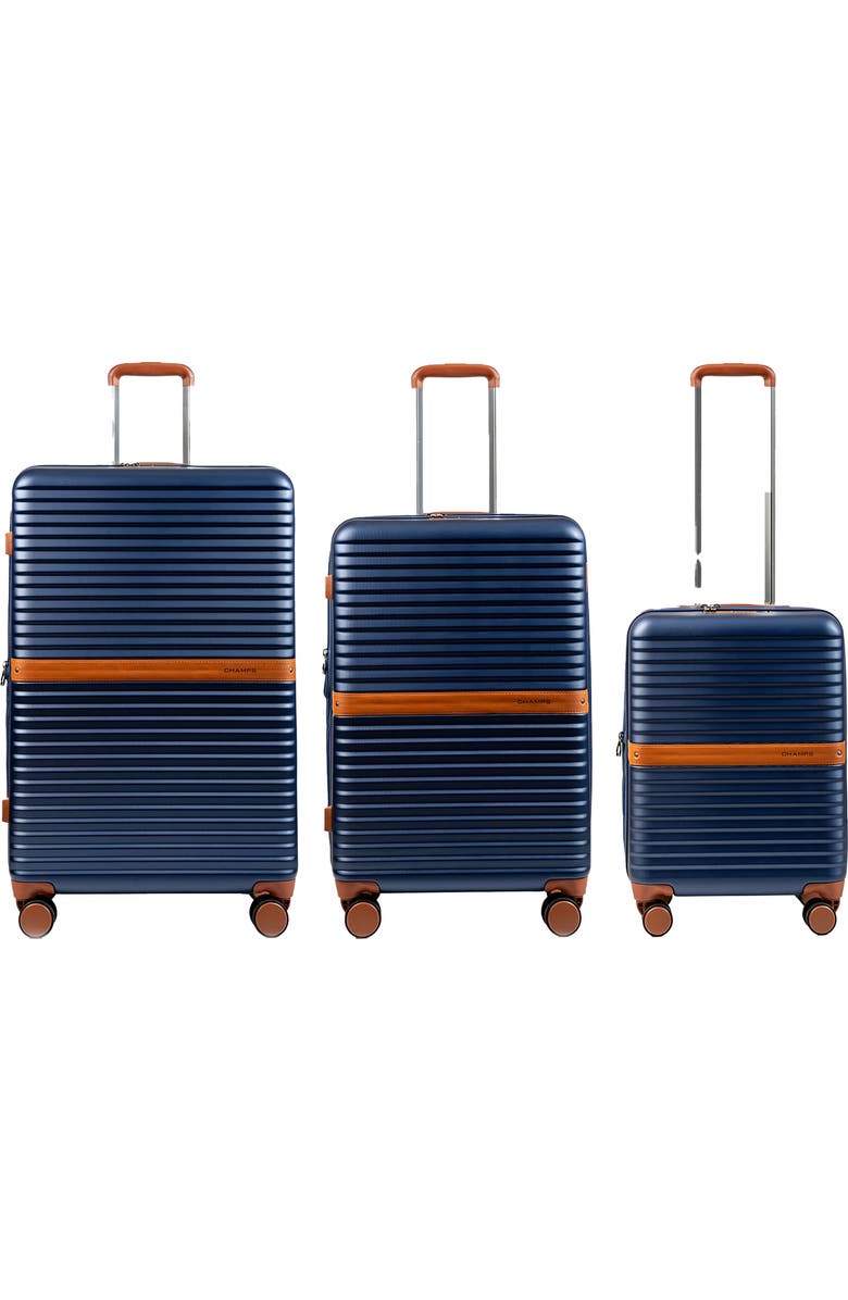 CHAMPS Vintage II 3-Piece Wheeled Luggage Set, Main, color,