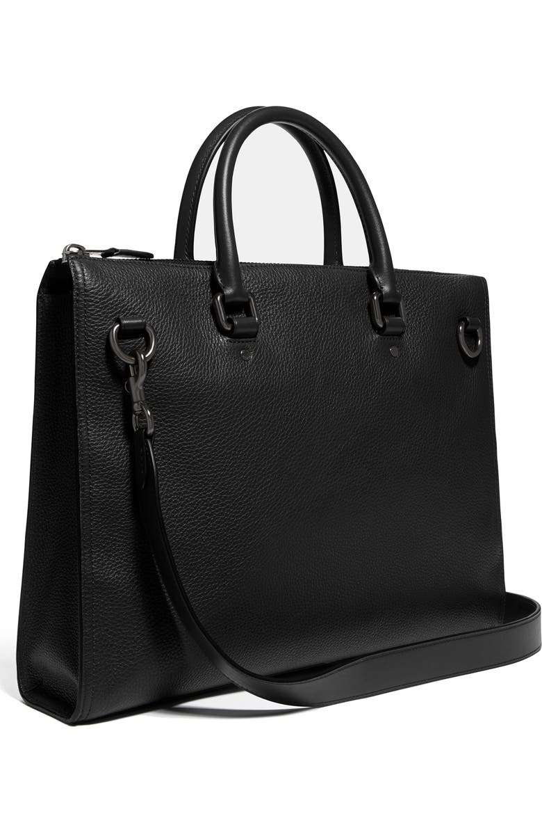 COACH Gotham Embossed Leather Folio, Alternate, color,