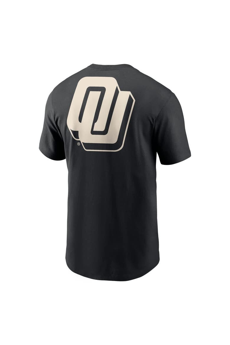 Men's Nike Black Oklahoma Sooners Fashion T-Shirt, Alternate, color, Black