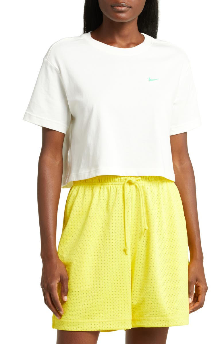 Nike Sportswear Crop T-Shirt, Main, color, 