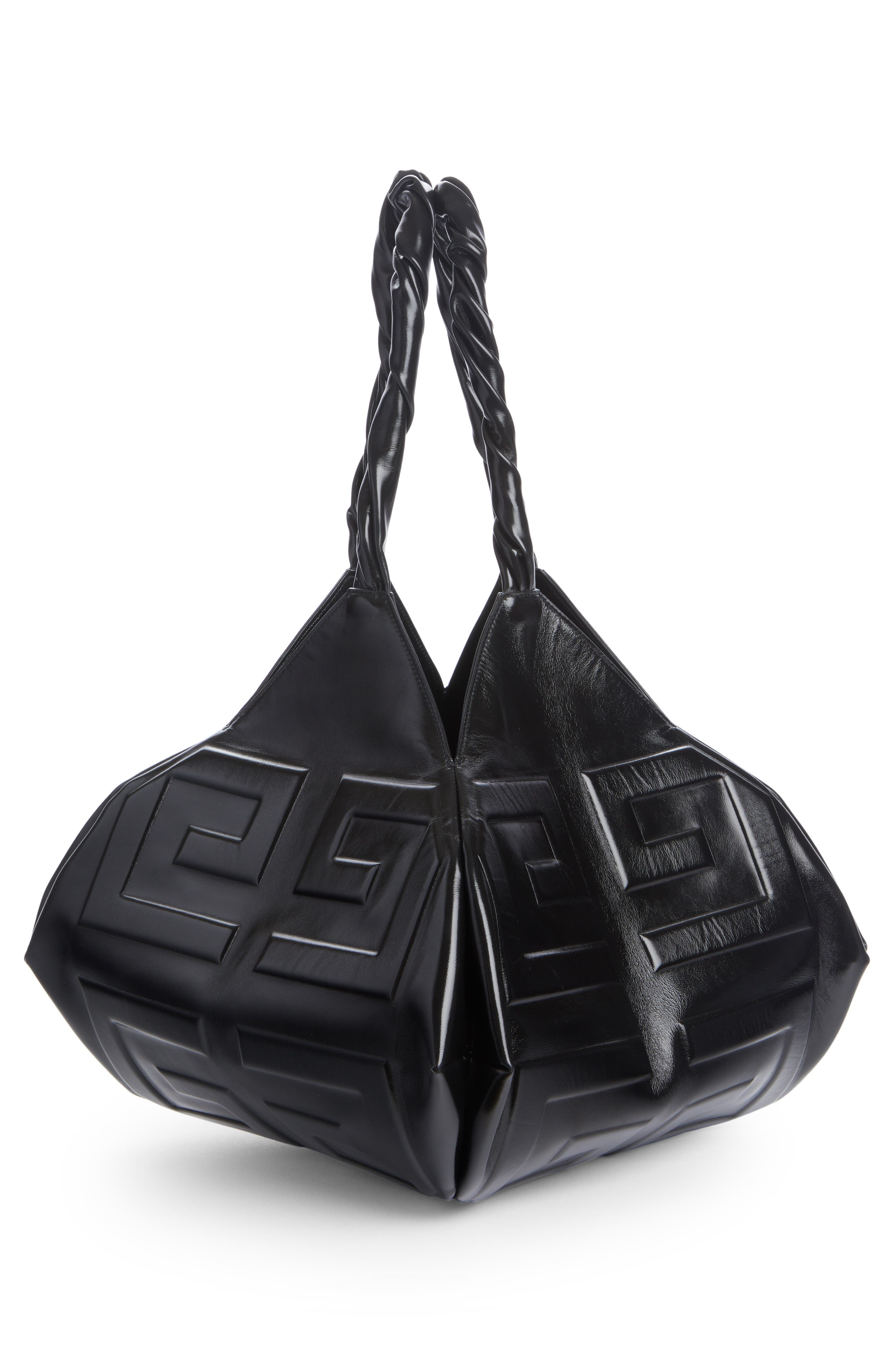 Givenchy Large Balle 4G Logo Leather Tote, Alternate, color, 