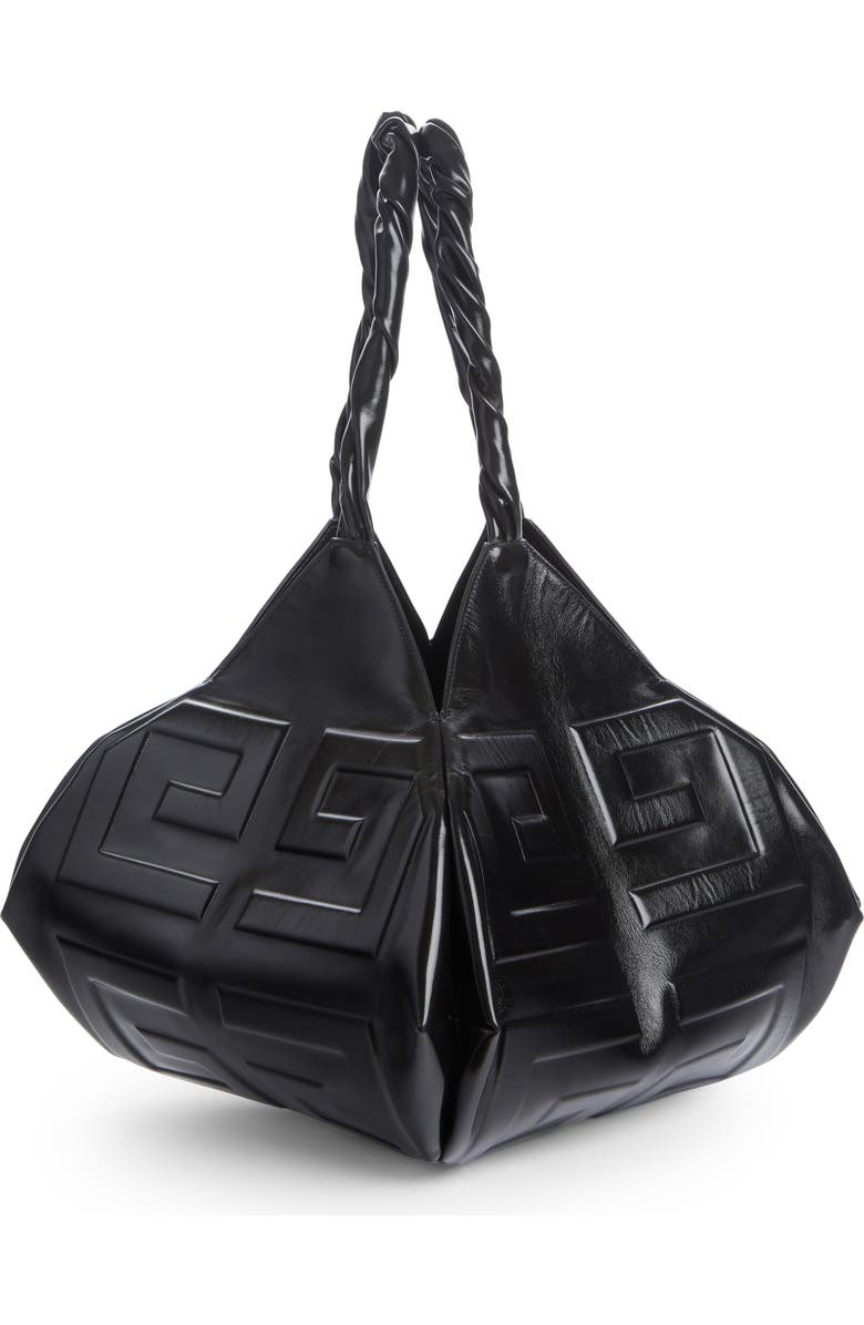 Givenchy Large Balle 4G Logo Leather Tote, Alternate, color,