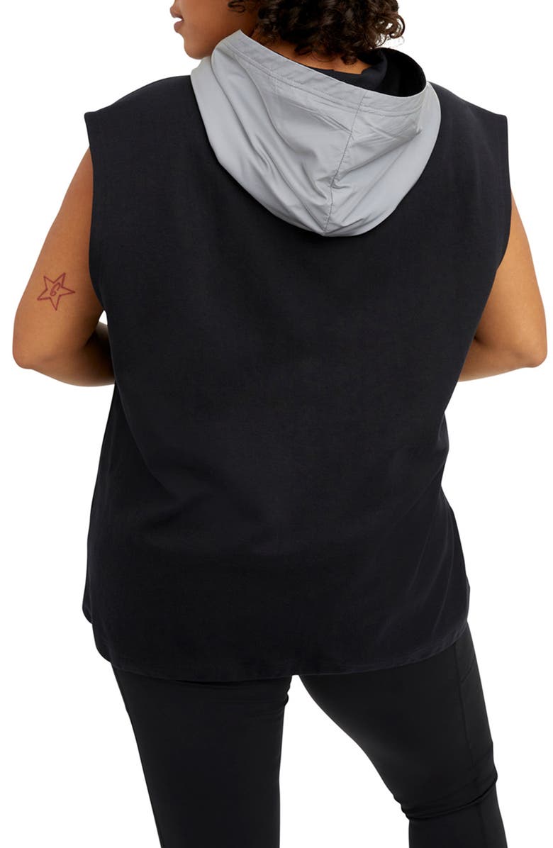 TomboyX Hero Sleeveless Hoodie, Alternate, color,