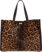 Anya Hindmarch Mortimer Leopard Print Genuine Calf Hair Tote