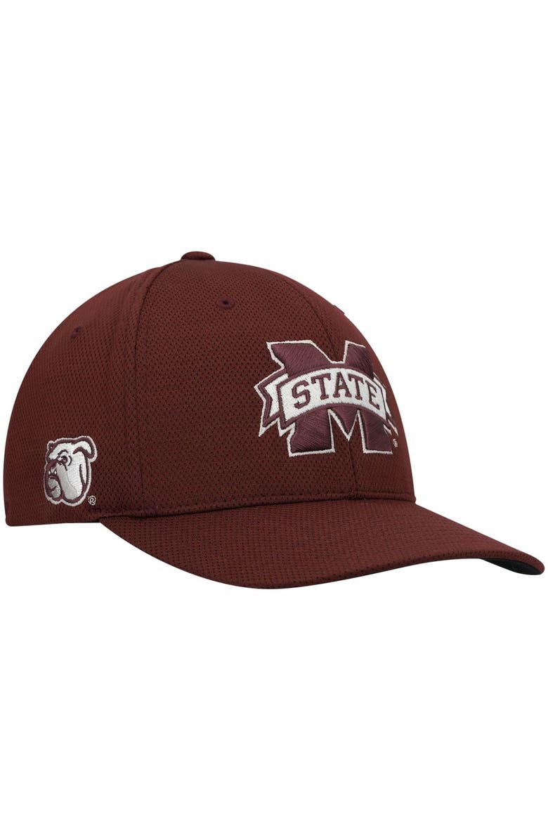 TOP OF THE WORLD Men's Top of the World Maroon Mississippi State Bulldogs Reflex Logo Flex Hat, Alternate, color, Maroon
