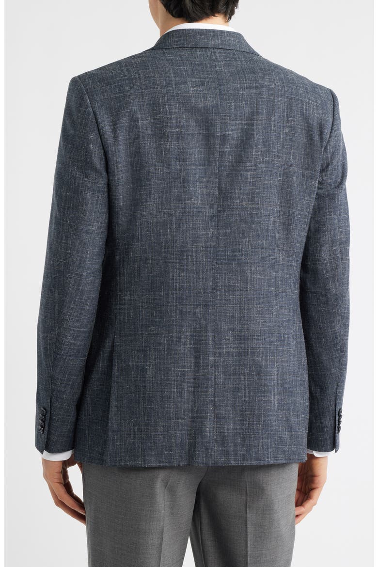Bleecker Wool Blend Sport Coat, Alternate, color, NAVY