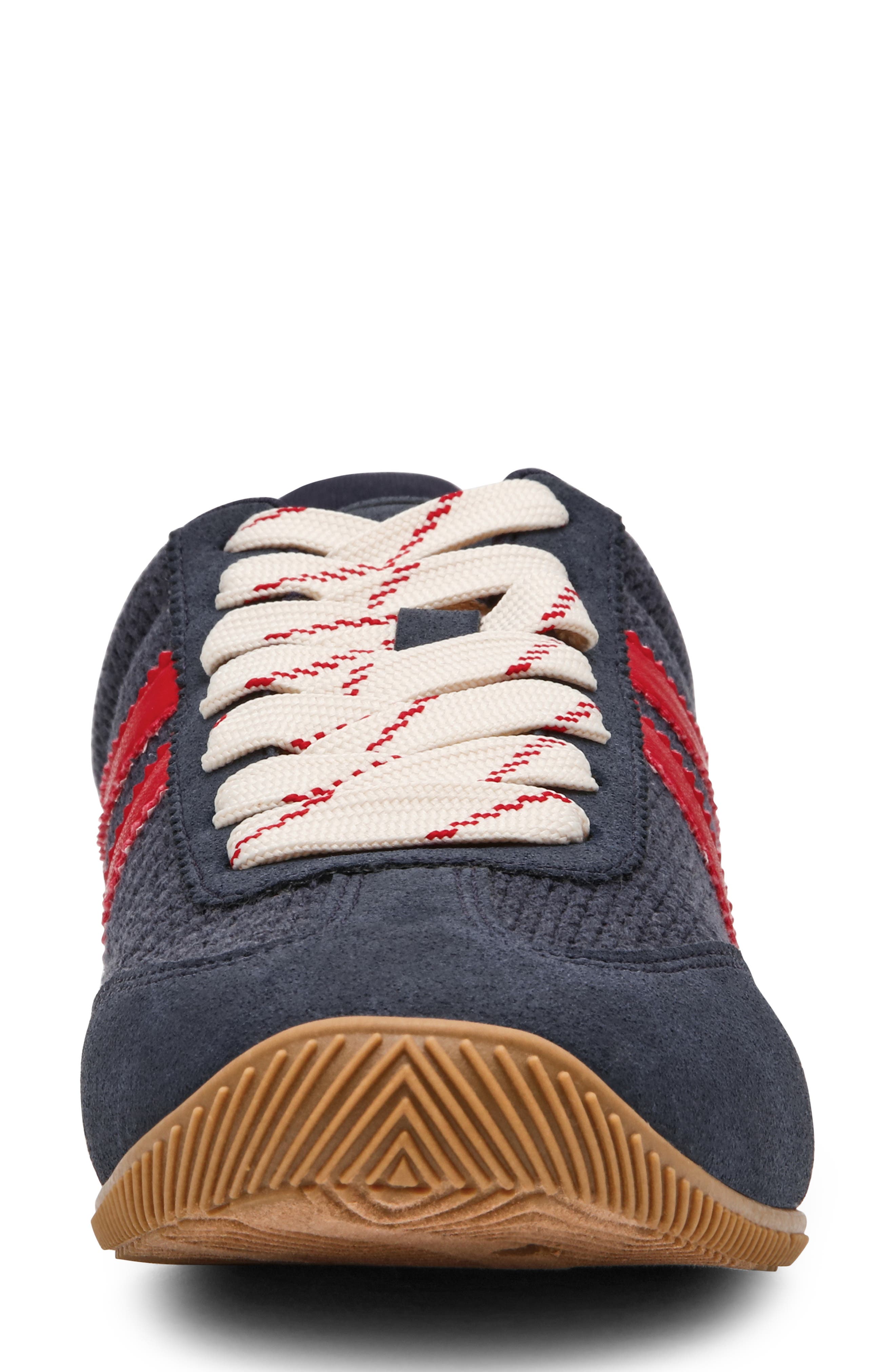 Goalie Sneaker, Alternate, color, NAVY WOVEN