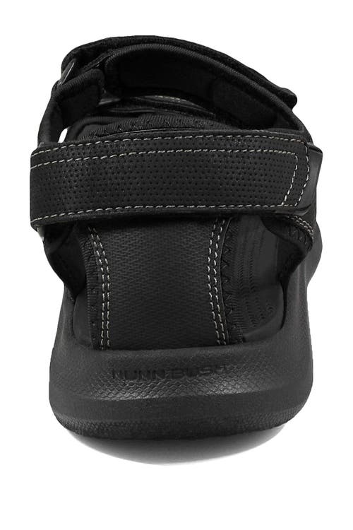 Nunn Bush Rio Vista 3-strap River Sandal In Black