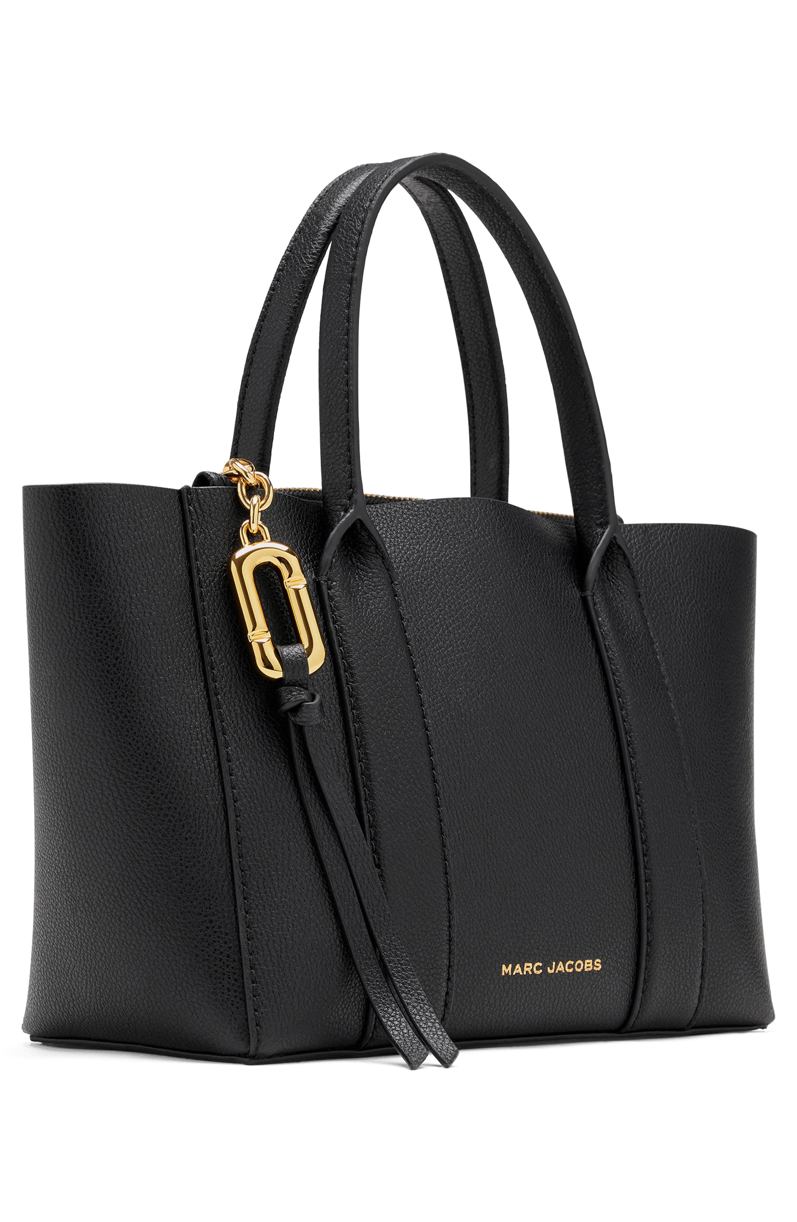 Scene Small Work Tote, Alternate, color, BLACK