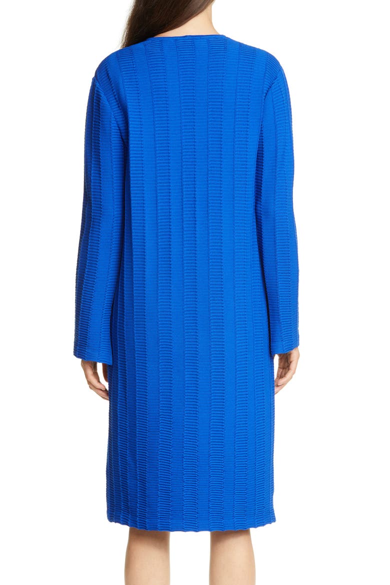 Architectural Ottoman Knit Jacket (Nordstrom Exclusive), Alternate, color, VIVID BLUE