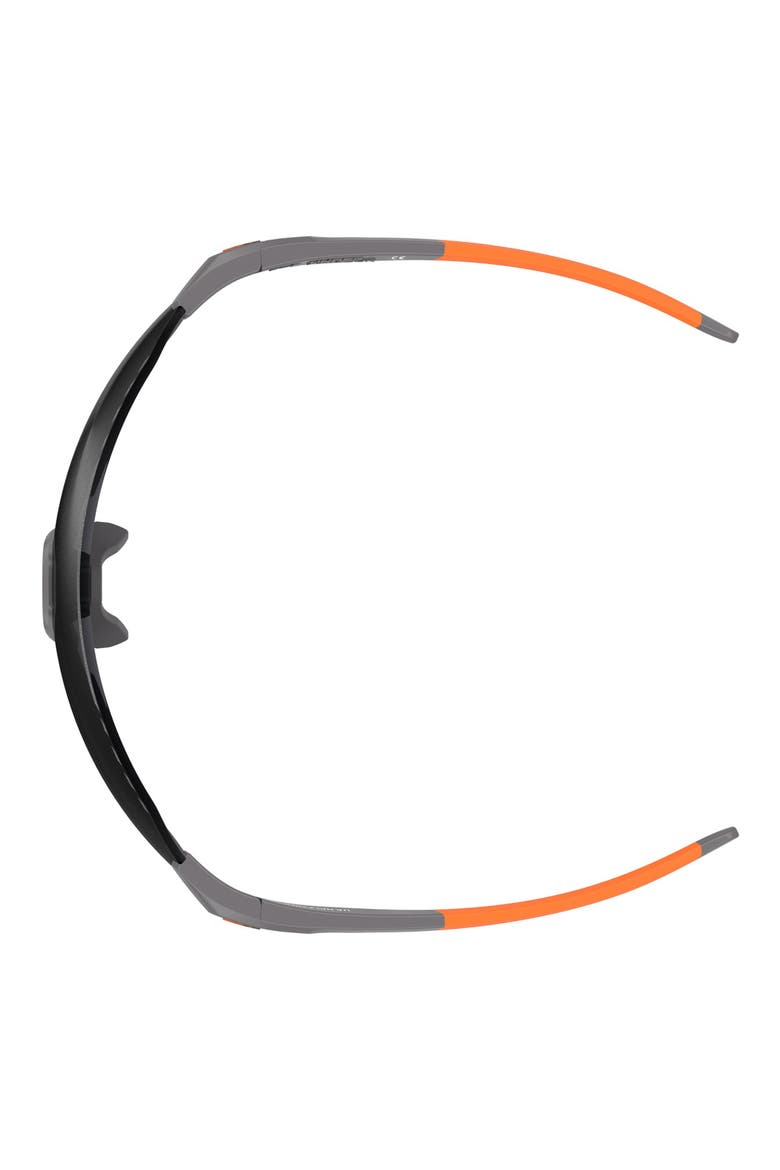Halftime 99mm Graident Mask Sunglasses, Alternate, color, GREY