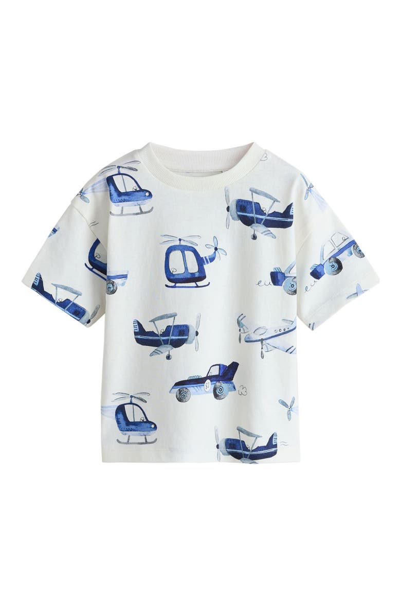 Kids' Assorted 3-Pack Cotton T-Shirts, Alternate, color, BLUE