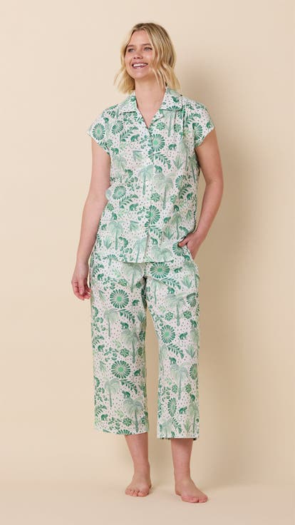 Luxe Pima Capri Print Set