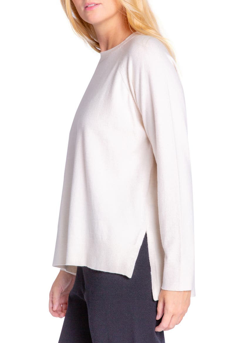 Sweater Knit Lounge Top, Alternate, color, OATMEAL