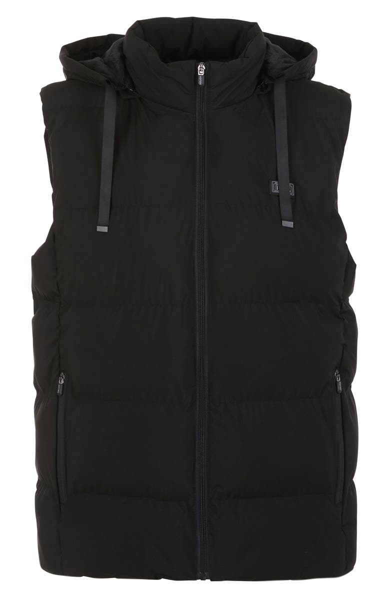 HELIOS THE HEATED COAT Helios Paffuto Water Resistant Heated Vest with Power Bank, Alternate, color, 