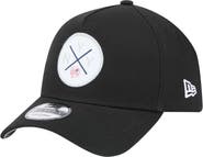 New Era Men's New Era Black New York Yankees 9FORTY A-Frame Adjustable Hat