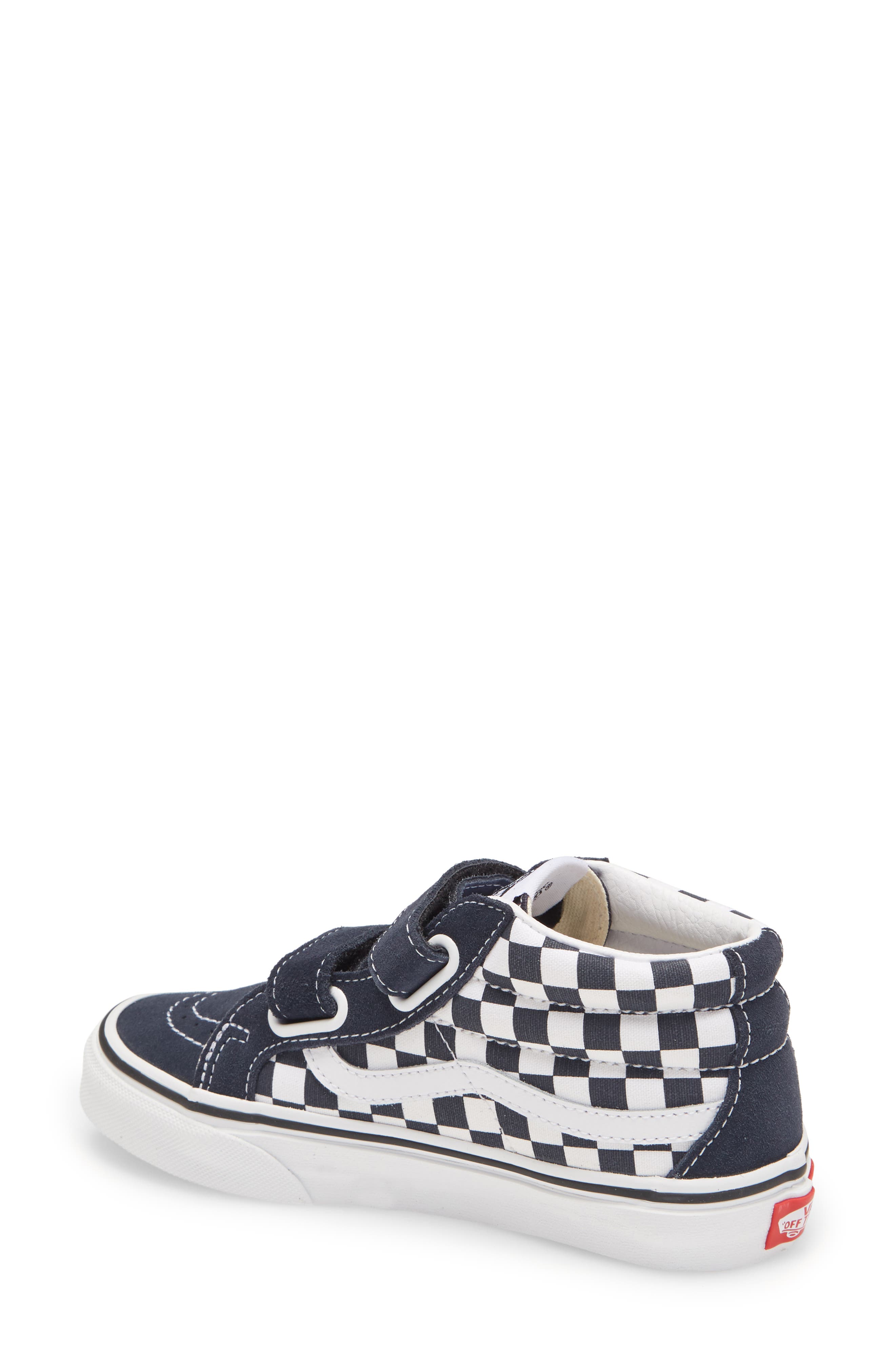 Kids' Sk8-Mid Reissue V Sneaker, Alternate, color, INDIA INK/ TRUE WHITE