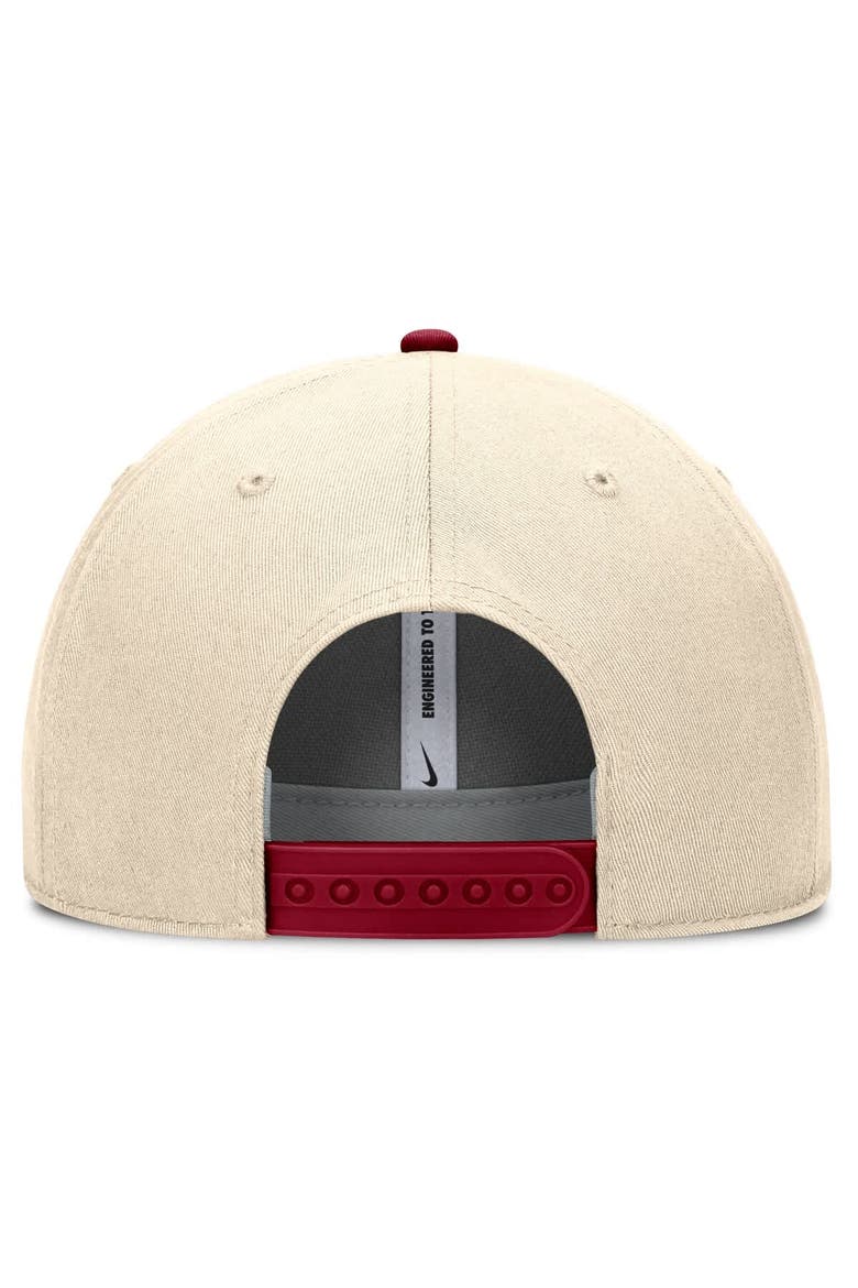 Men's Nike Natural USC Trojans Rise Legacy Adjustable Hat, Alternate, color, Natural