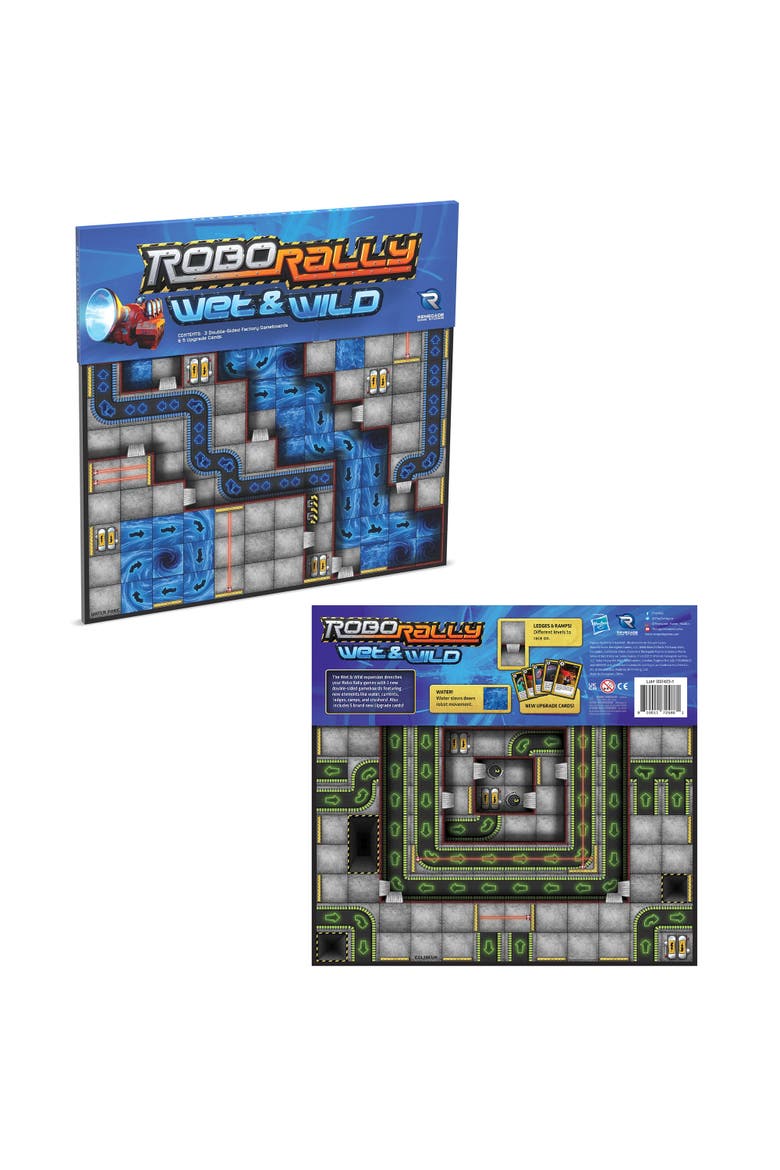 Robo Rally Wet & Wild Expansion, Alternate, color, Multicolored