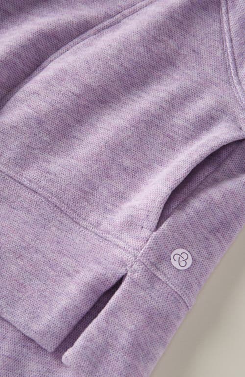 Zella Girl Kids' Weekend Cozy Hoodie In Purple