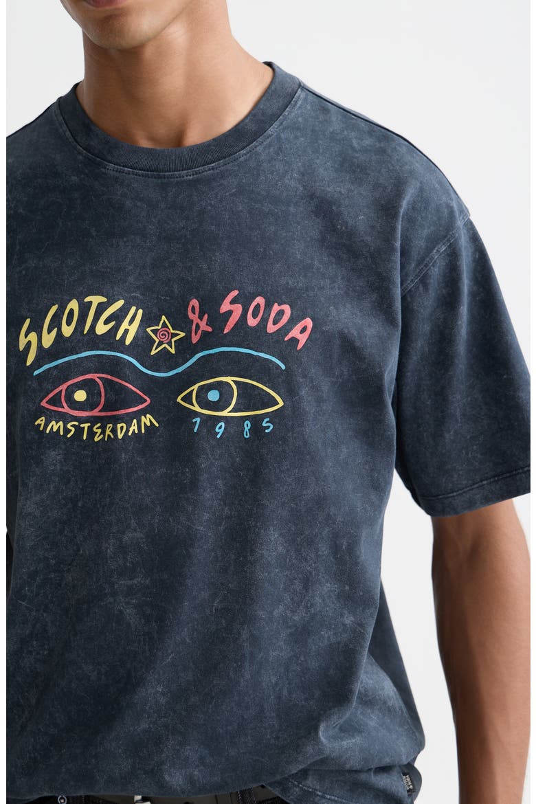 Logo Graphic T-Shirt, Alternate, color, CARBON
