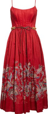 Zimmermann Rhiannon Paisley Print Corset Dress | Nordstrom