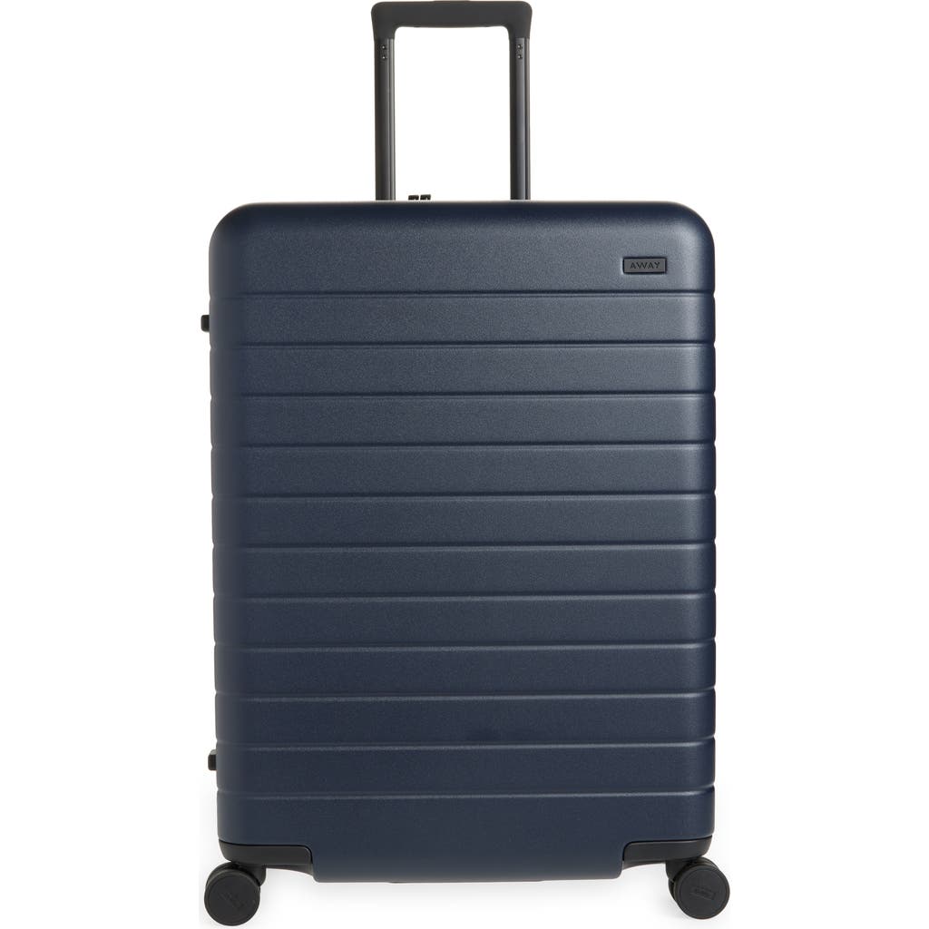Away The Medium Flex Suitcase In Blue