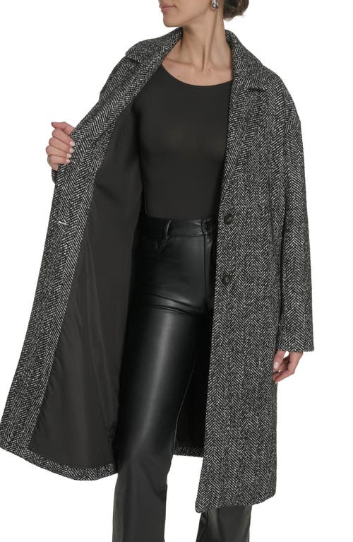 Levi's Longline Coat In Gray