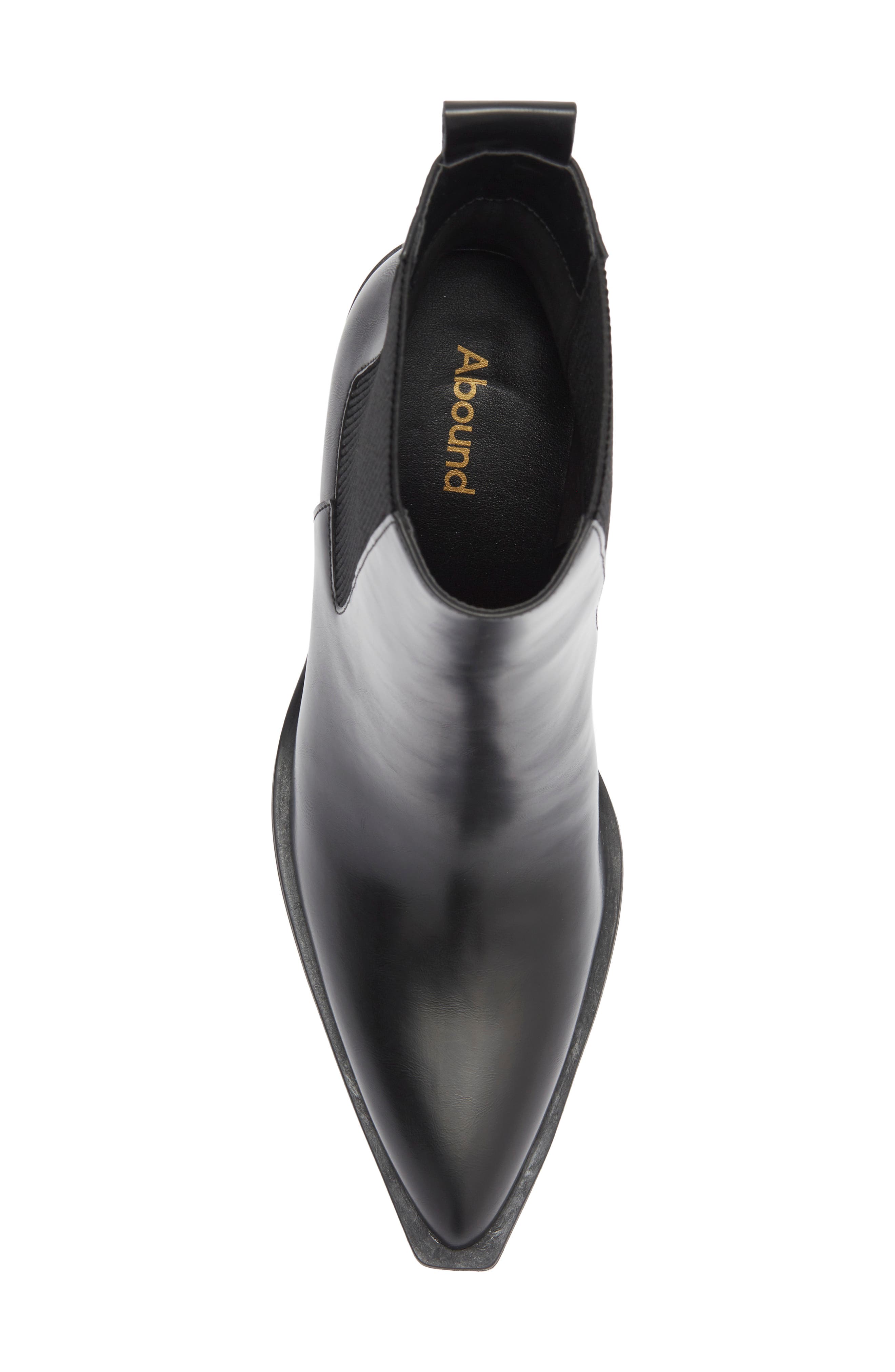 Abound Wrenlee Short Western Boot, Alternate, color, Black Mahogany