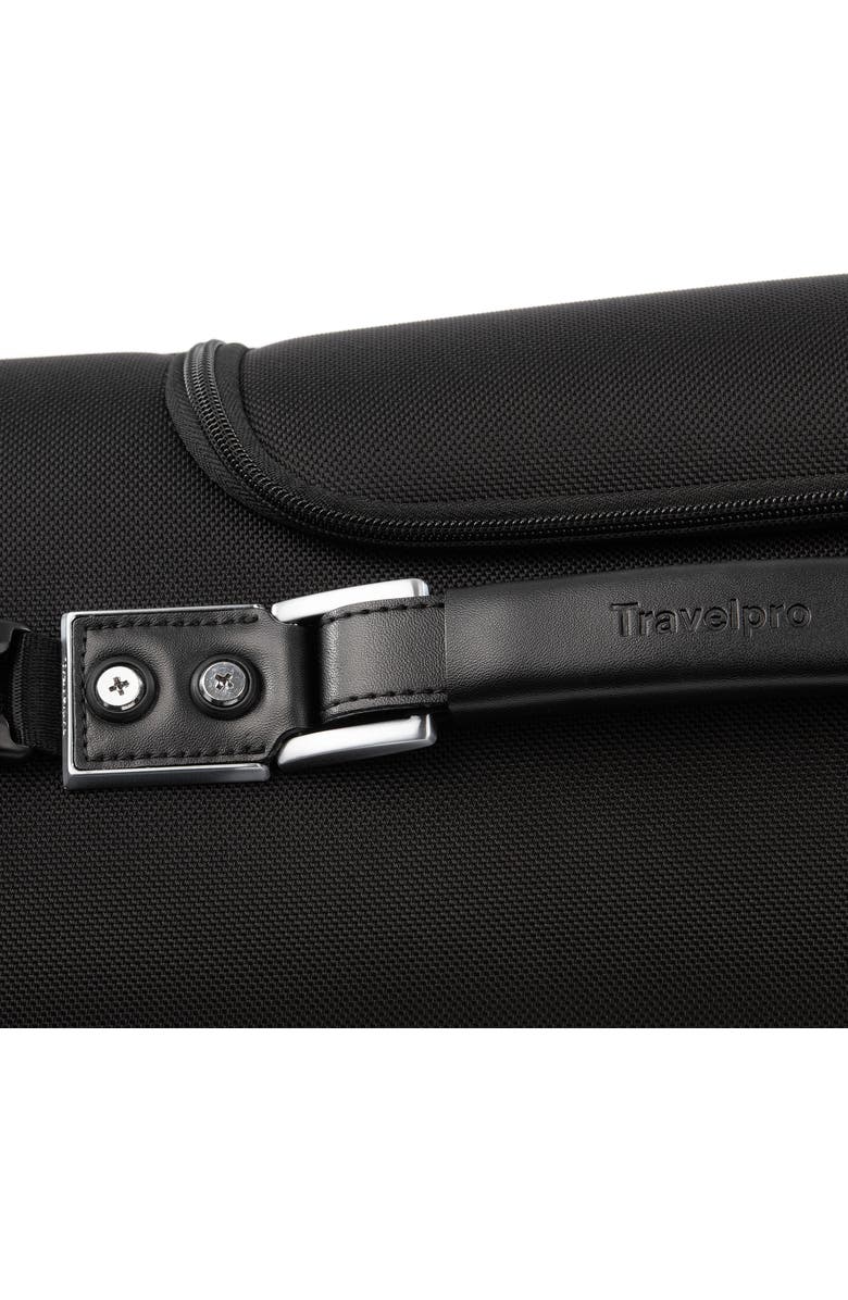 TRAVELPRO Platinum Elite Carry-On Rolling Garment Bag, Men and Women, Alternate, color, Shadow Black