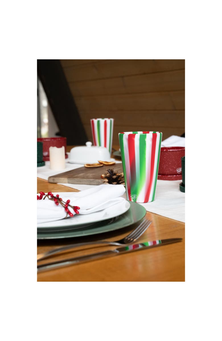 Silipint Silicone 16oz Pint Glasses 4 Pk, Alternate, color, Multicolored