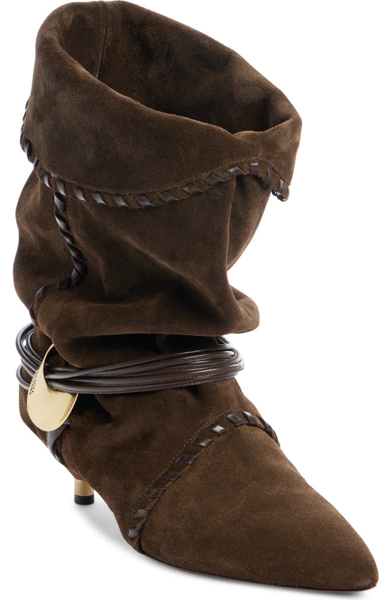 Isabel Marant Edrika Pointed Toe Bootie, Main, color,