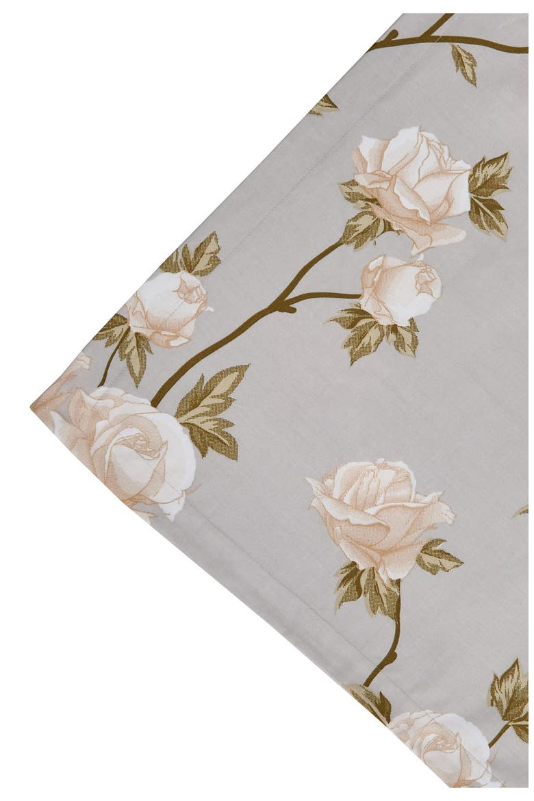 Rose 400 Thread Count Cotton Duvet Set, Alternate, color, IVORY