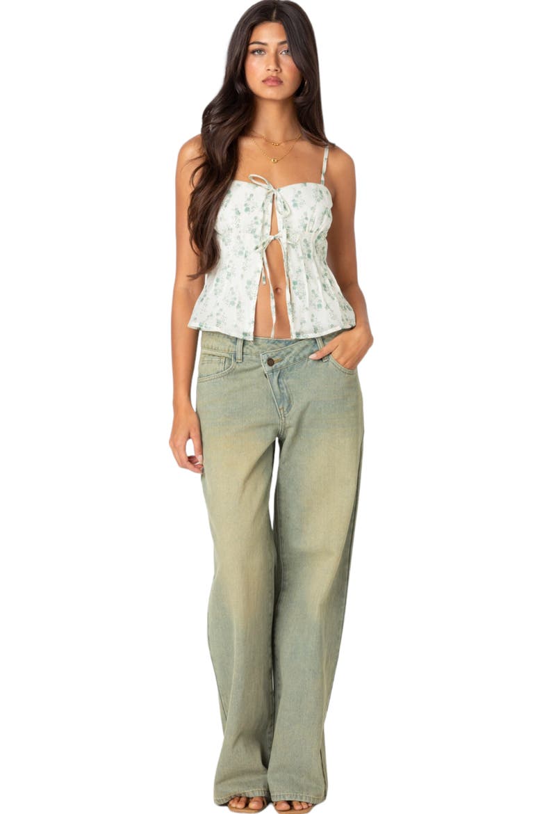 Malmo Tie Front Camisole, Alternate, color, MIX