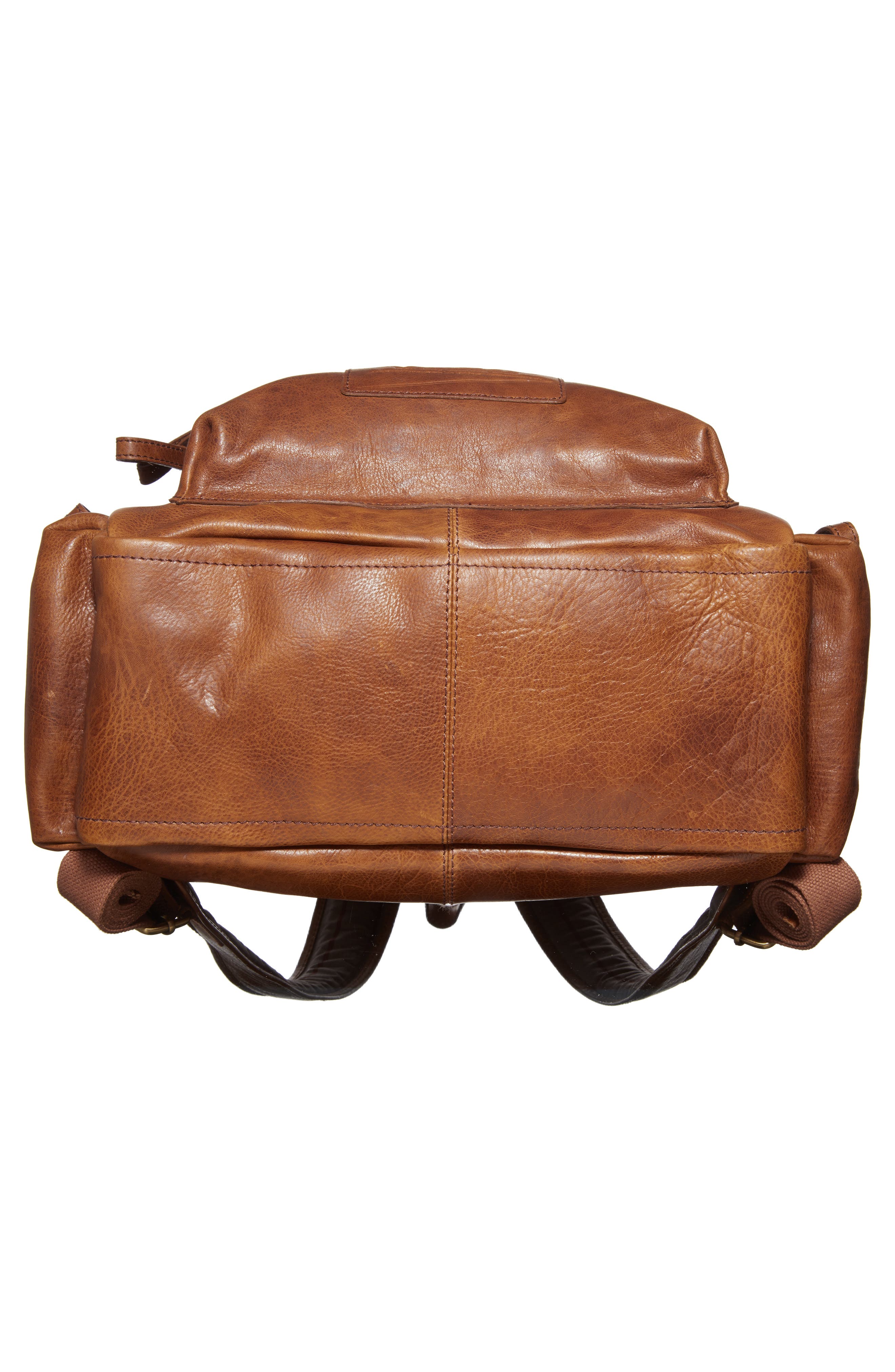 Rawlings <sup>®</sup> 'Rugged' Leather Backpack, Alternate, color, 