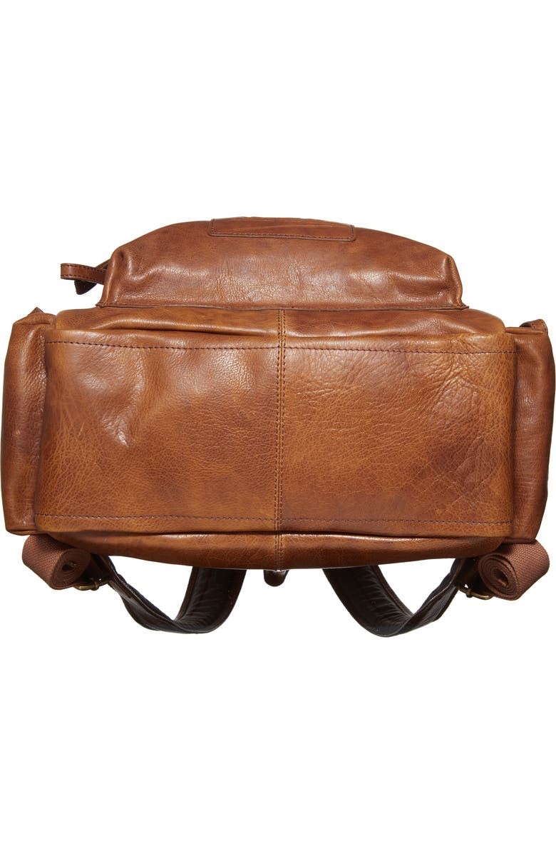 Rawlings <sup>®</sup> 'Rugged' Leather Backpack, Alternate, color,