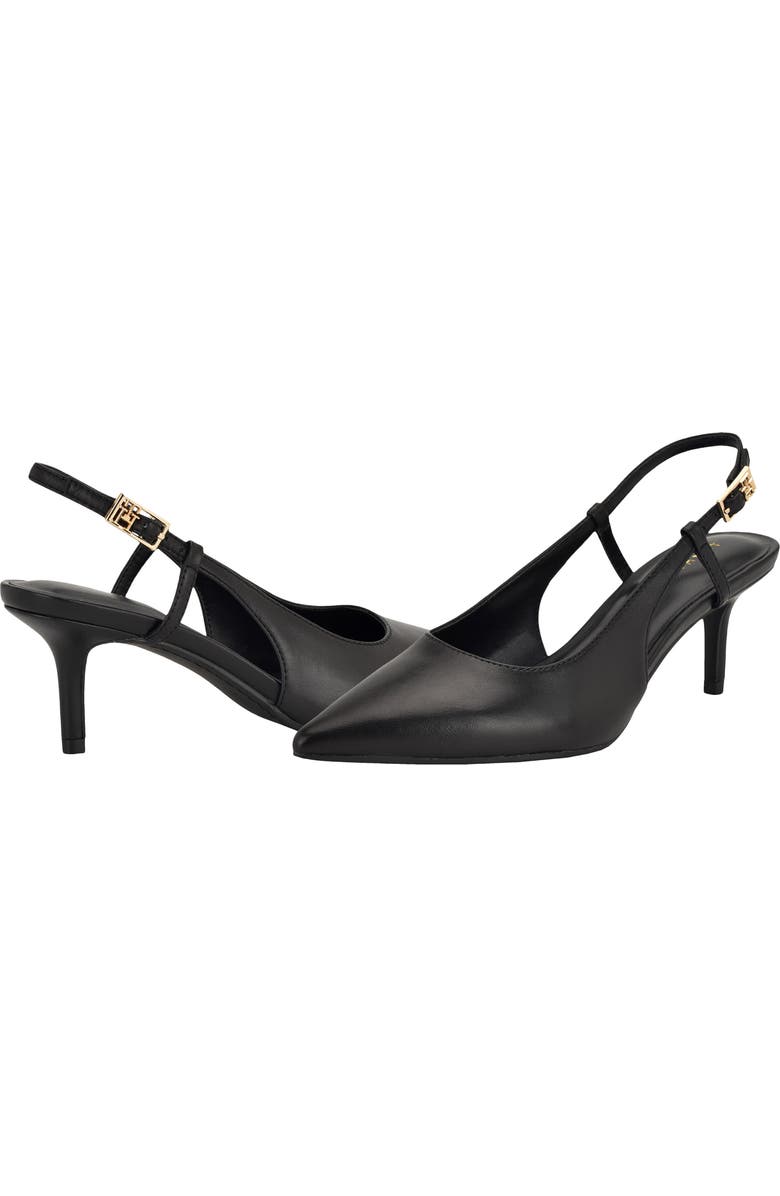 Tommy Hilfiger Cerizza Slingback Pointed Toe Pump, Alternate, color, Black