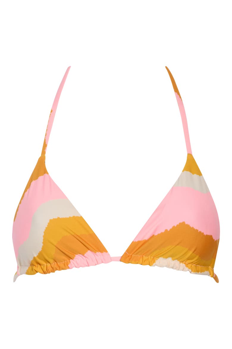 Balmy Reversible Bikini Top, Alternate, color, PINK