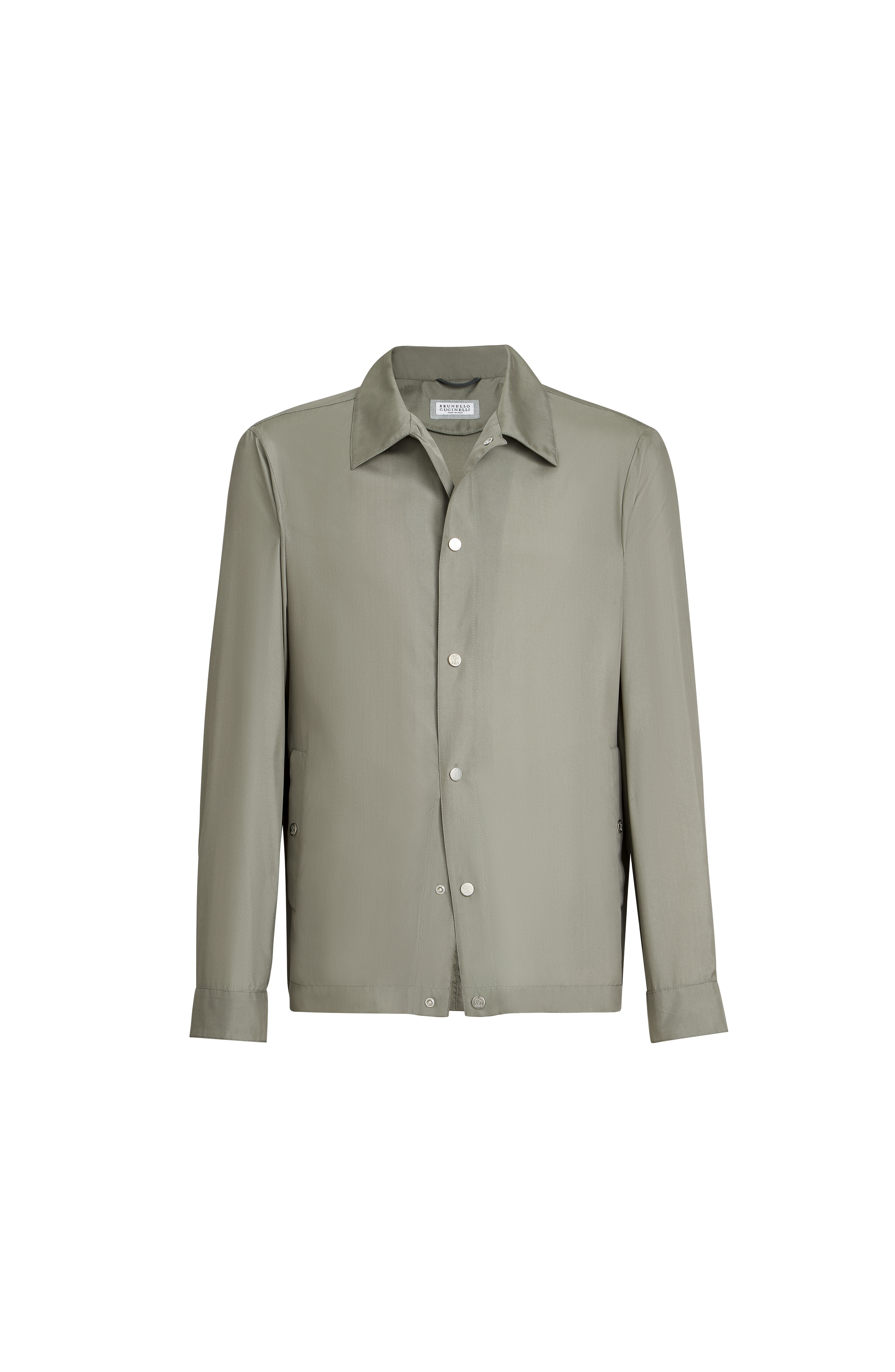 Silk outerwear jacket - image 4