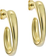 Ted Baker Cori Contour Hoop Earrings