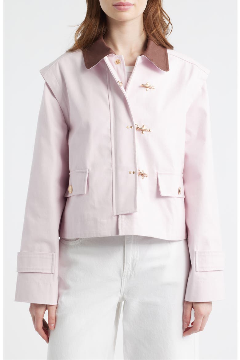 The Clarisse Jacket, Alternate, color, LIGHT PINK